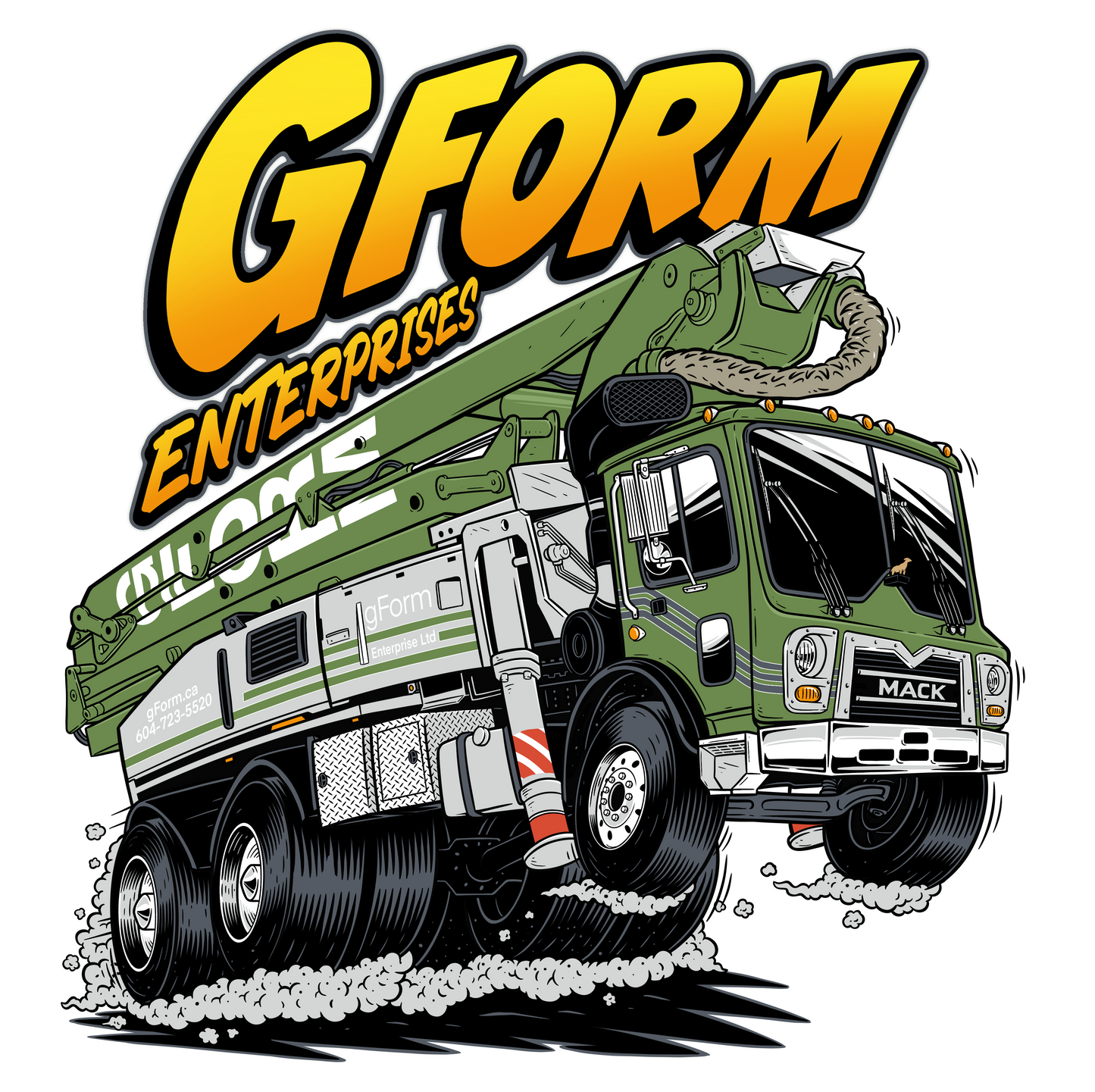 Custom Heavy-Duty Stickers - G-Form Enterprises