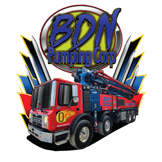 Custom Heavy-Duty Stickers - BDN Concrete Corp.