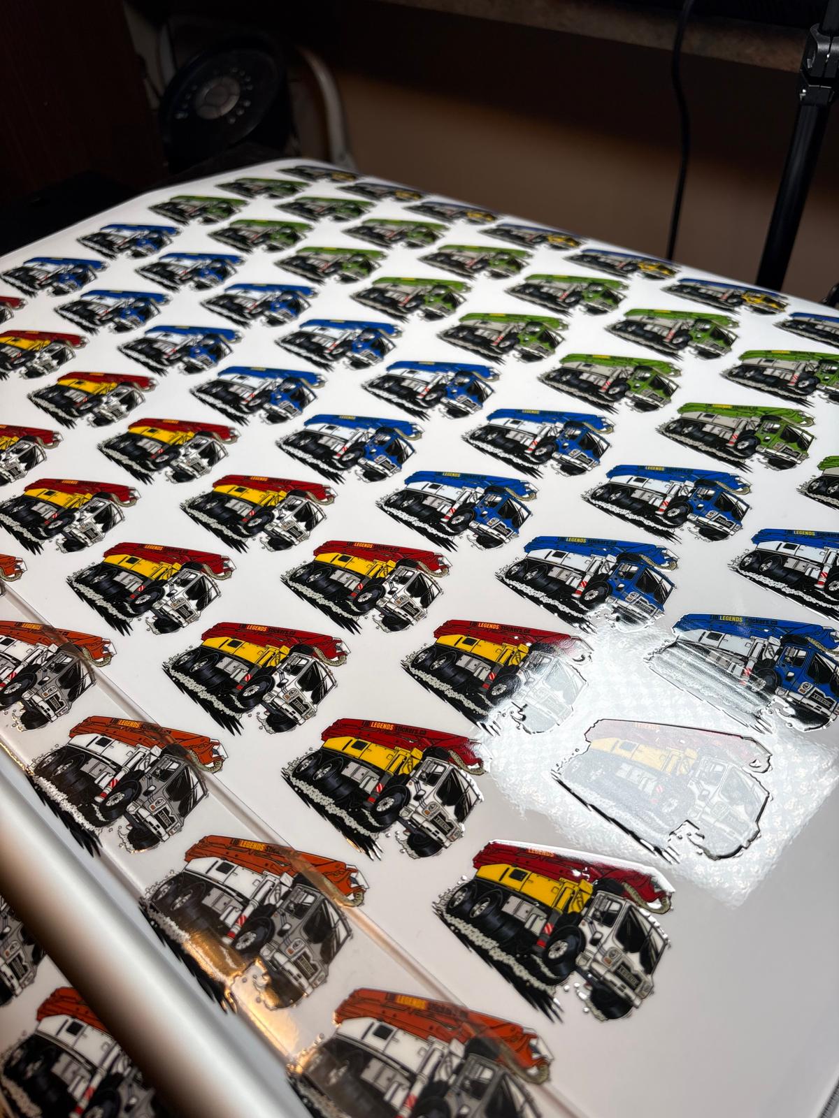 Bulk Custom Heavy-Duty Stickers