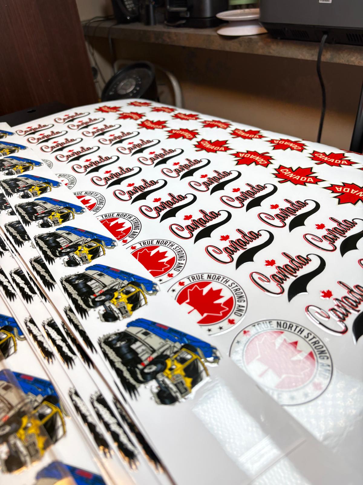 Bulk Custom Heavy-Duty Stickers
